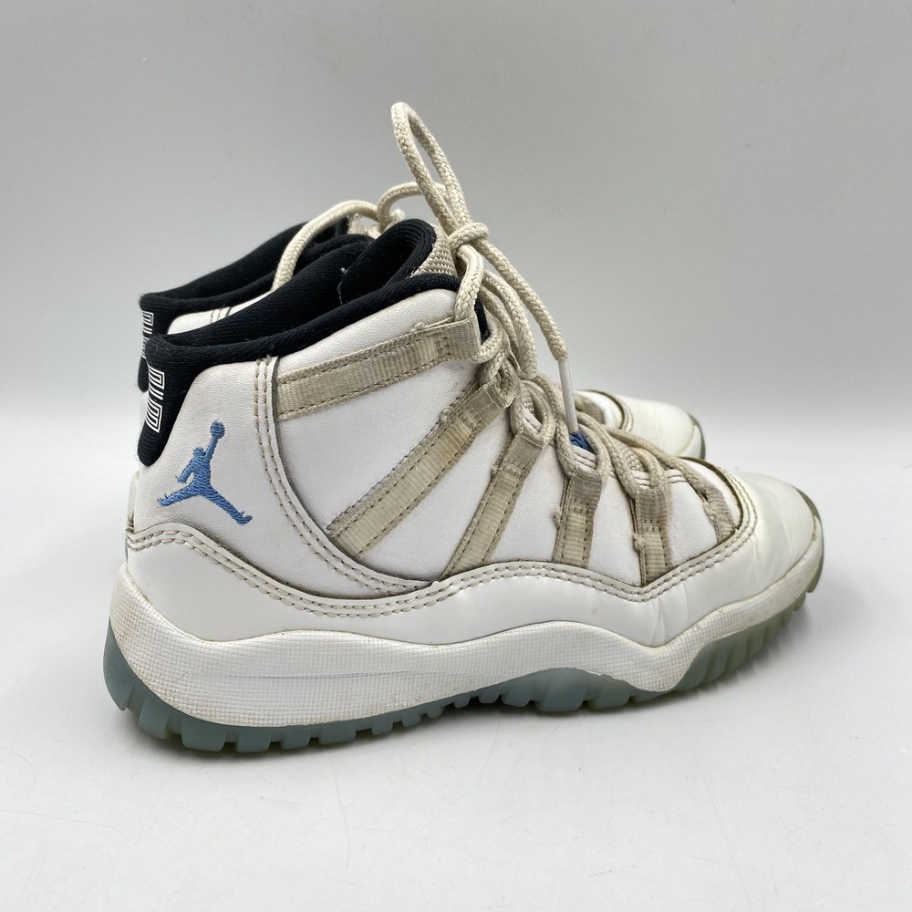 Nike Air‎ Jordan 11 Retro Shoes Youth Kids Size 13C White Legend Blue 378039-104